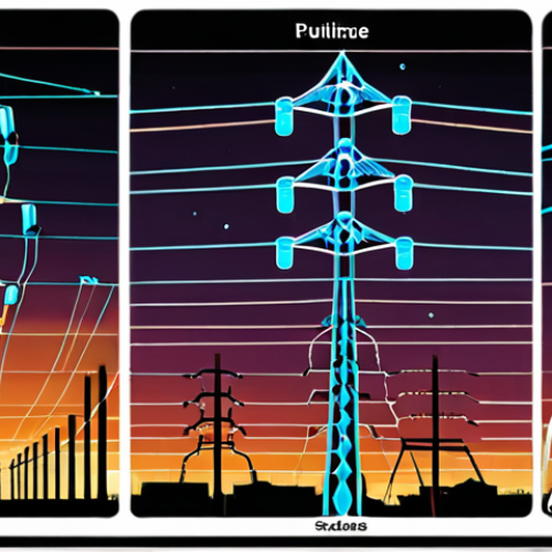 Home 21 The Evolving Power Grid - From Traditional to Smart**
A visually rich composite image illustrating the dramatic evolution of the electrical grid. On the left, depict a traditional grid with sturdy, almost mechanical, wooden poles, thick power lines, and conventional transformers, conveying a sense of linear, one-way power flow. On the right, transition seamlessly into a futuristic smart grid, envisioned as a vibrant, interconnected neural network of glowing digital conduits, sophisticated sensors, and subtle AI symbols. This modern side should pulsate with dynamic data streams and bidirectional energy flows, representing real-time monitoring, self-healing capabilities, and intelligent distribution. The image should convey a sense of profound transformation, moving from a rigid structure to a dynamic, responsive, and data-driven energy ecosystem. Emphasize the contrast in complexity and intelligence between the two eras.
2. **Prompt for