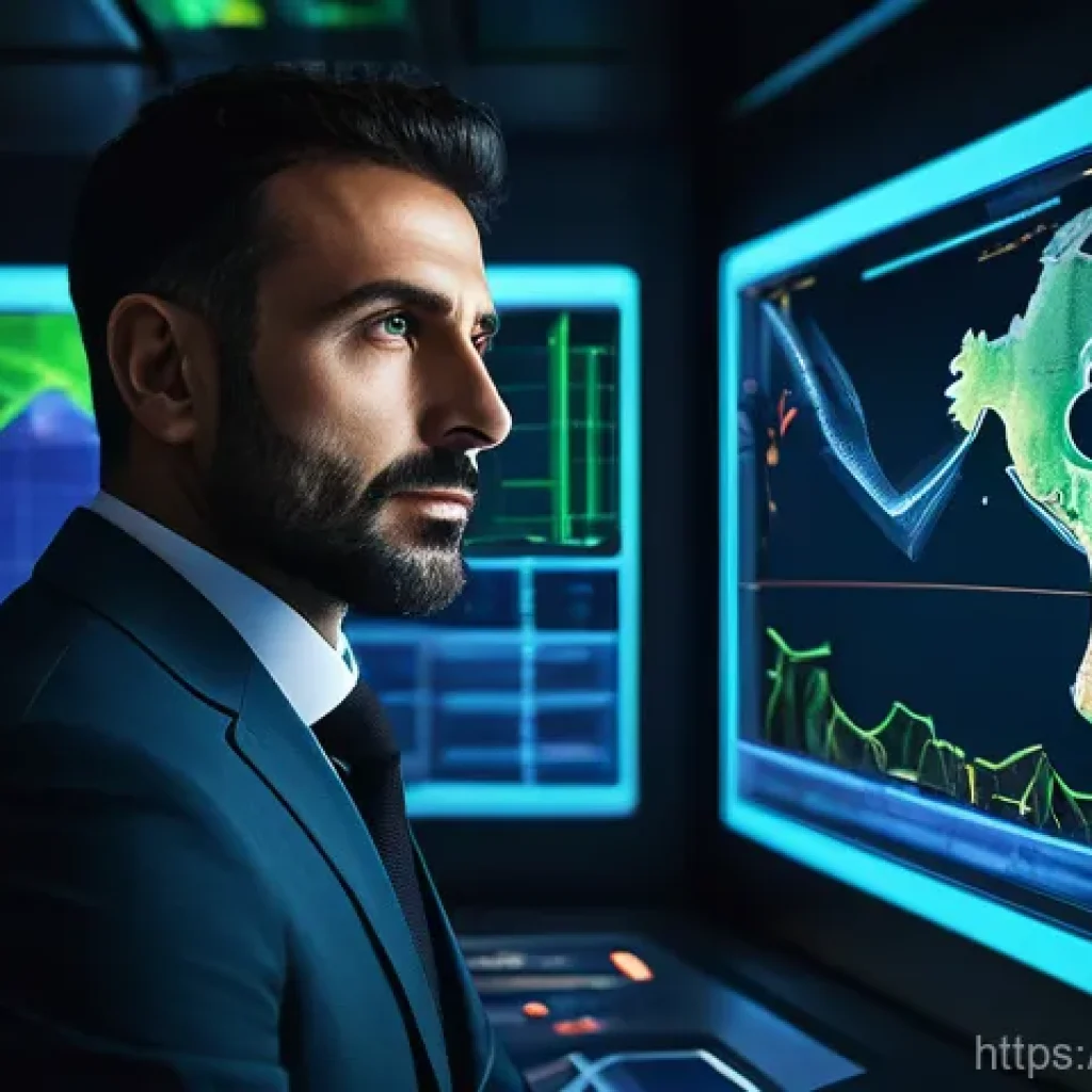 전기기사와 스마트 그리드 기술 - **Prompt:** A highly detailed, photorealistic image of an Italian electrical engineer, in their late...