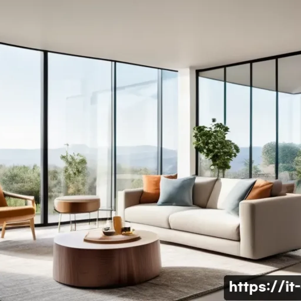 전기공사기사와 전기 시스템 통합 사례 - **Smart Home Harmony with Seamless Integration**
    "A bright, contemporary Italian living space at...