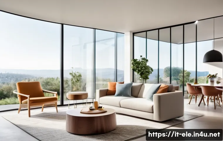 전기공사기사와 전기 시스템 통합 사례 - **Smart Home Harmony with Seamless Integration**
    "A bright, contemporary Italian living space at...
