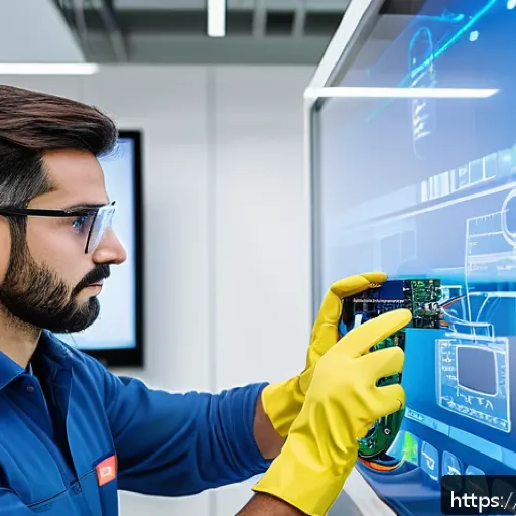 전기기사 취득 후 경력 개발 계획 - A modern Italian electrical technician attending a hands-on automation and smart home course in a br...